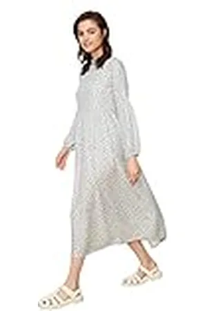 Trendyol TCTSS21EL3667 Vestido, White, 42 para Mujer