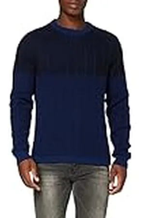 Falke Crew Neck Rib - Camiseta de Manga Larga para Hombre, Unzutreffend, Hombre, Color , tamaño Large