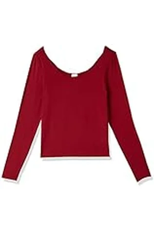 Calvin Klein L/S Crew Neck 000QS6852E Camisetas de Manga Larga, , S para Mujer