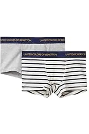 Benetton Set 2 Boxer 3Q4C0X018 Ropa Interior de Hombres, , 150 para Niños