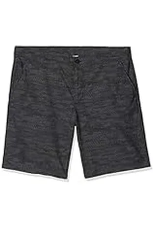 Columbia Pantalones Cortos para Hombre Washed out Novelty II, Hombre, 1659122, Negro, Textura., 38