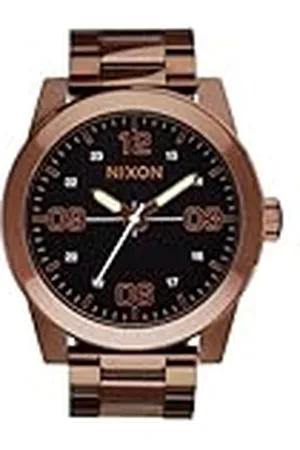 Nixon Reloj Analógico para Hombres de con Correa en Acero Inoxidable A346-5253-00