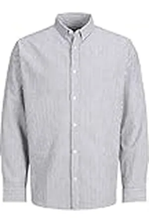 JACK & JONES Jcoarc Oversized Oxford LS-Camiseta Camisa, , XL para Hombre