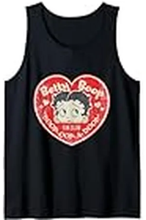 Betty Boop Oop Un corazón de amor genial Camiseta sin Mangas