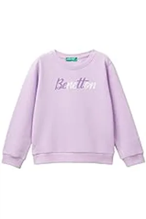 Benetton Maglia G/C M/L 3J70G10F8, Sudadera Niñas, , 5 años