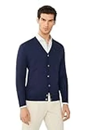 Hackett Icon Minimal Sweater Cárdigan para Hombre, , S