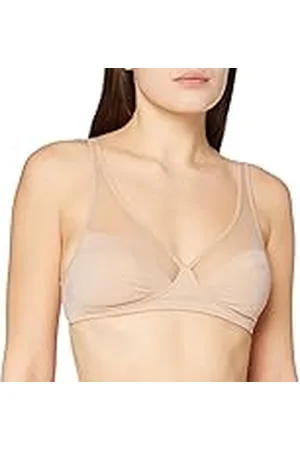 Dim Sujetador De Gran Capacidad Sin Aros Generous Mujer x1, Beige, 90D