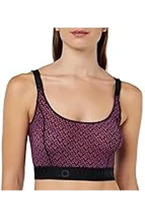 Pinko Bookmark Bra Charmeuse Stampa, Chaleco de Moda