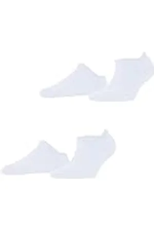 ESPRIT Easy Rib Multipack W Sn algodón lisos 2 pares, Calcetines cortos Mujer, , 39-42