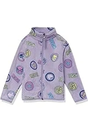 Amazon Disney | Marvel | Star Wars | Princess Chaqueta de Forro Polar con Cremallera Completa y Cuello Perkins Niña, , 5 años