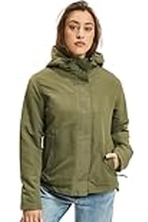 Brandit Women Frontzip Windbreaker, color: olive, size: 3XL