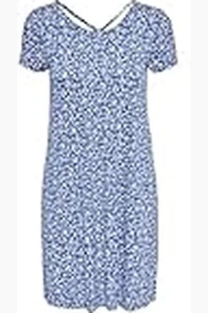 ONLY Onlbera Back Lace Up S/S Dress Jrs Noos Vestido, , S Mujer