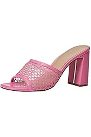THE DROP Pattie Sandalia Mule de Tacón Alto de Bloque para Mujer, , 39