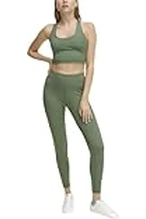 DKNY High Waist 7/8 Tight Leggings, , S De Las Mujeres