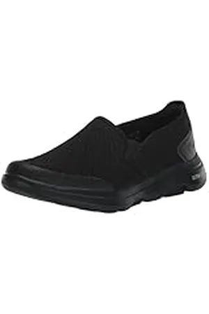 Skechers Go Walk 5 Apprize, Slip on Hombre, Black, 44 EU