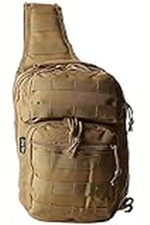 Mil-tec Mochila poliéster de Correa de Hombre, 30 x 22 x 13 cm, Color marrón