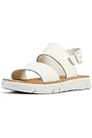 Camper Oruga-k201038, Sandalia Mujer, Blanco, 42 EU
