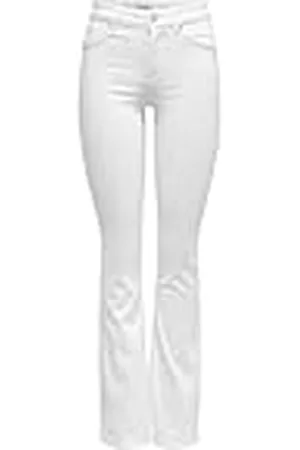 ONLY Onlblush Mid Flared Dnm Rea0730 Noos Pantalones Vaqueros, , XL x 32L para Mujer