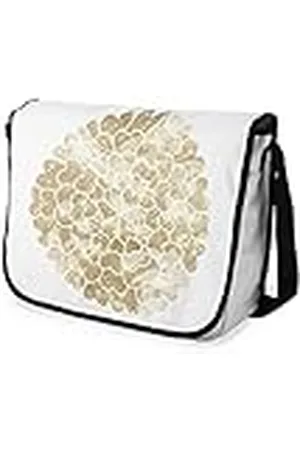 Bonamaison – Bolsas de Mensajero con Pulsera Negra para Estudiantes, Mochilas Escolares para niñas y niños, 29 x 36 cm