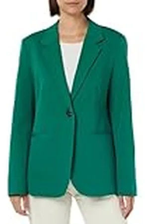Kaffe Blazer para Mujer con Solapa de Muesca de un Solo Botonadura y Bolsillos de Chorro de Ajuste Regular, , 72