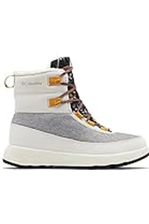 Columbia Autumn Slopeside Peak Luxe, Botas de Nieve Mujer, Blanco (Snowcap Black), 36 EU