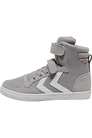 Hummel Slimmer Stadil Leather High Jr, Zapatillas Unisex niños, , 28 EU
