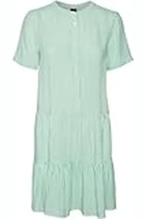 VERO MODA Vmbumpy SS-Vestido Corto para Mujer, , M
