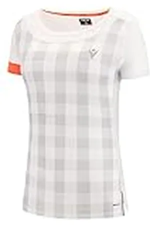 macron Run Prime Scc Bridget T-Shirt Print Wht/Ncor SS Wmn Camiseta, Mujer, Color Blanco, S