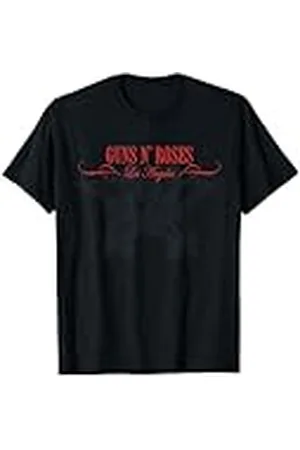 Guns N´Roses Esqueleto oficial de Los Ángeles desteñido Camiseta