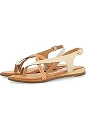 Gioseppo Sandalias Off-White de Piel con Tiras para Mujer gioux
