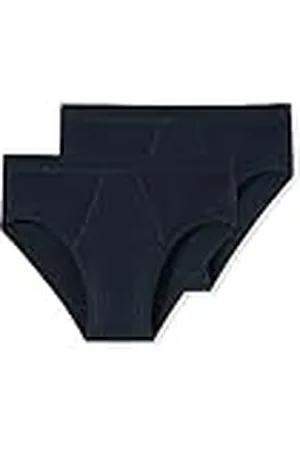 Schiesser Pack de 2 Calzoncillos Deportivos con bragueta – Essential Feinripp Ropa Interior, , 6 para Hombre
