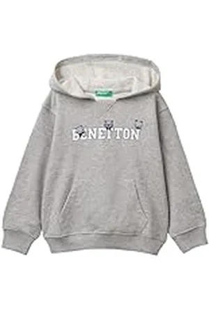 Benetton Maglia C/CAPP. M/L 3J68G200Q, Sudadera con Capucha