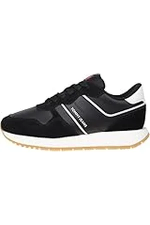 Tommy Hilfiger TJW EVA Retro Runner EN0EN02771, Zapatillas Deportivas Mujer, Black (Black), 38 EU