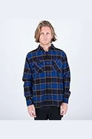 Hurley Santa Cruz Shorline Franela L Camisa, , XXL para Hombre