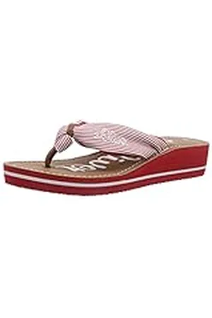 QS by s.Oliver 27117, Sandalias de cuña Abiertas Mujer, , 36 EU