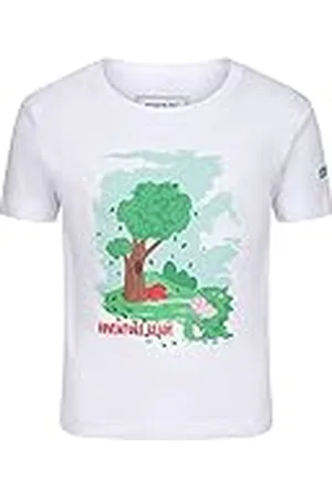 Regatta Peppa Tee, Camiseta Peppa Pig de mezcla de algodón Coolweave con diseño estampado, , 6 años