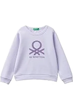 Benetton Jersey G/C M/L 3j70g10d3 Sudadera, , 110 cm Niñas y niñas