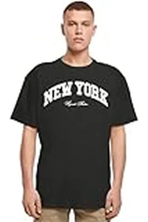 Mister Tee Mt2815-New York College Oversize tee Camiseta, , XL Grande Alto Hombres