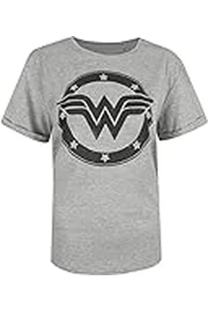 DC Comics Originals Wonder Woman Metallic Logo Camiseta, , 8/S