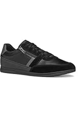 Geox U Renan A, Zapatillas Hombre, Black, 43 EU