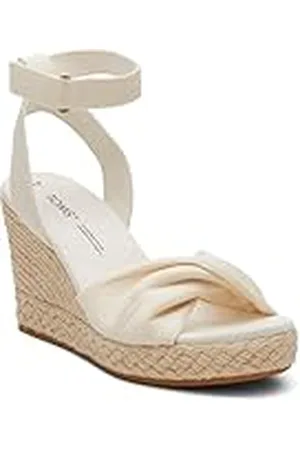 TOMS Marisela, Sandalia de Cuña Mujer, Beige (Beis), 42 EU