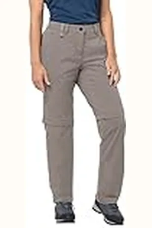 Jack Wolfskin Pantalones de Senderismo Transpirables para Mujer Activate Light Zip Off