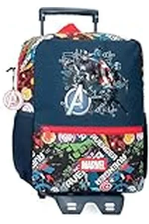 Marvel Joumma Avengers Legendary Mochila Escolar con Carro 25x33x12 cms Poliéster 9,9L
