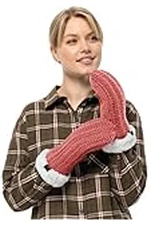 Jack Wolfskin Highloft - Guante de punto medio W, color coral, talla S, , S