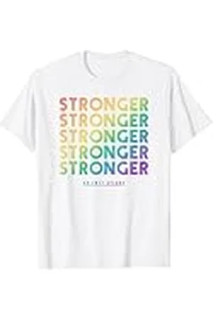 Britney Spears Más fuerte (arcoíris) Camiseta