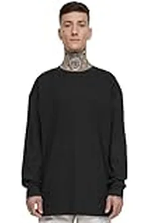 Urban classics Organic Boxy Rib-Camiseta de Manga Larga, , XXL para Hombre