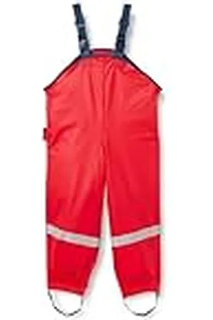 Playshoes Pantalones de Barro, Monos de lluvia para Unisex niños, (Red), 80