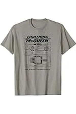 Cars McQueen Blueprint Sketch Camiseta