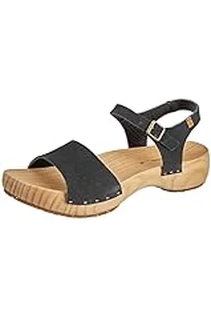 El Naturalista N5831 SHOKUNIN, Sandalia con talón Mujer, Black, 37 EU