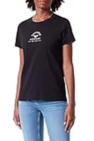 Emporio Armani Iconic Stretch Cotton Logoband Loungewear T-Shirt Mujer, , XL